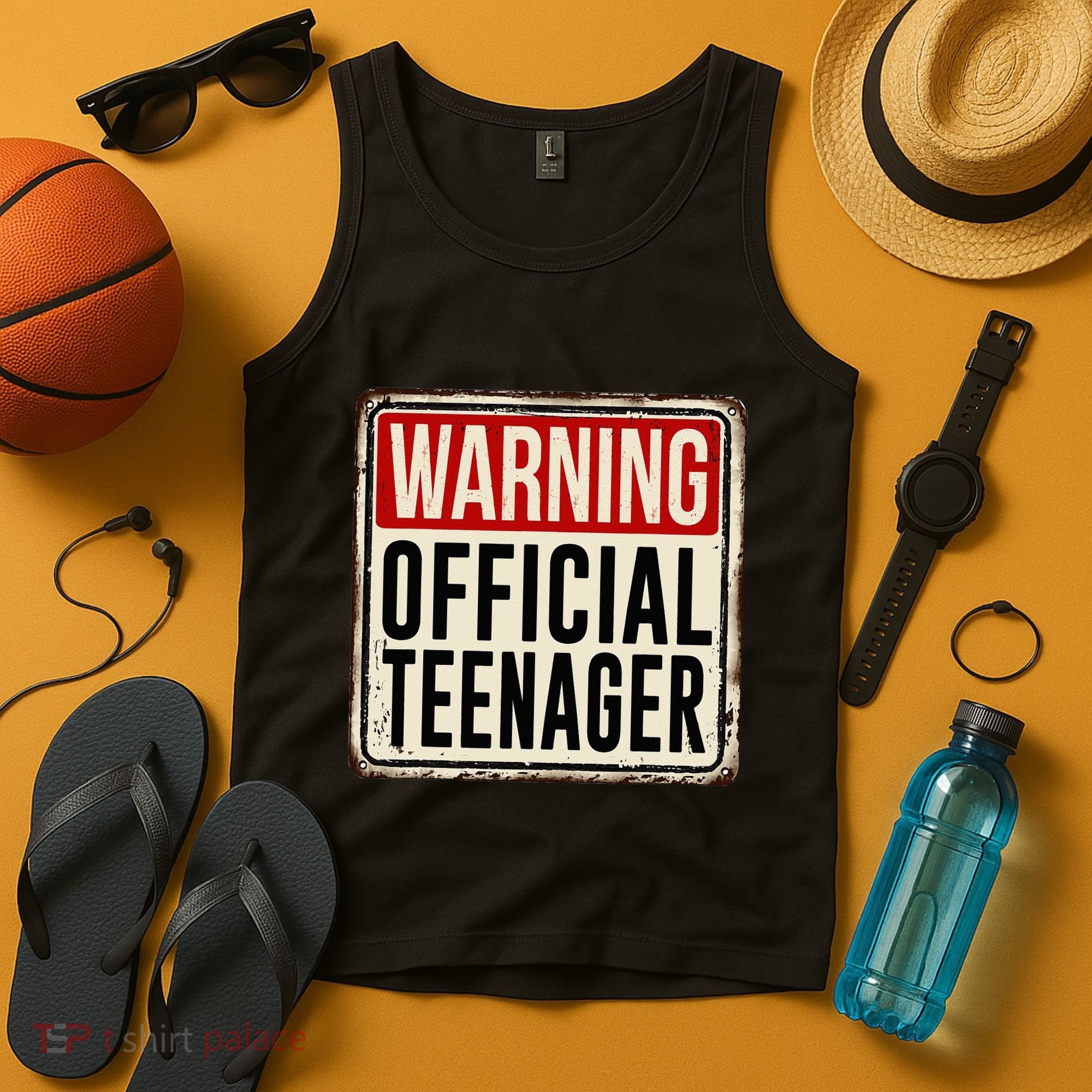 Teenager 13th Birthday Gift 13 Year Old Tank Top