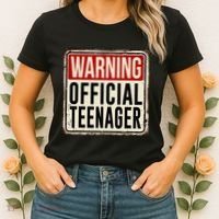 Teenager 13th Birthday Gift 13 Year Old Women's T-Shirt thumb 2