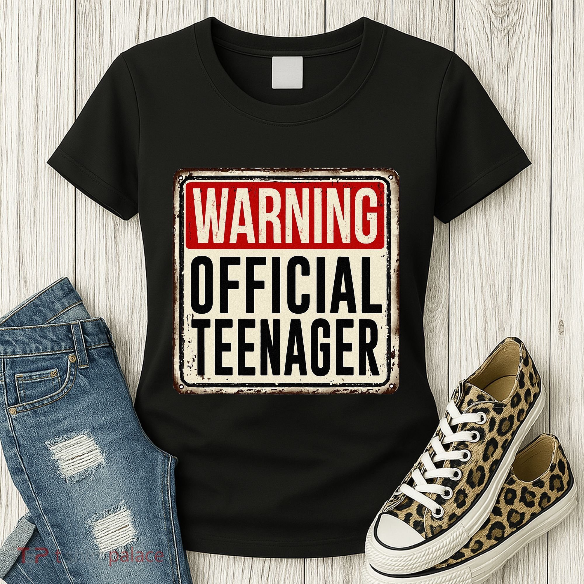 Teenager 13th Birthday Gift 13 Year Old Women's T-Shirt