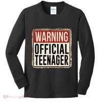 Teenager 13th Birthday Gift 13 Year Old Kids Long Sleeve Shirt thumb 0