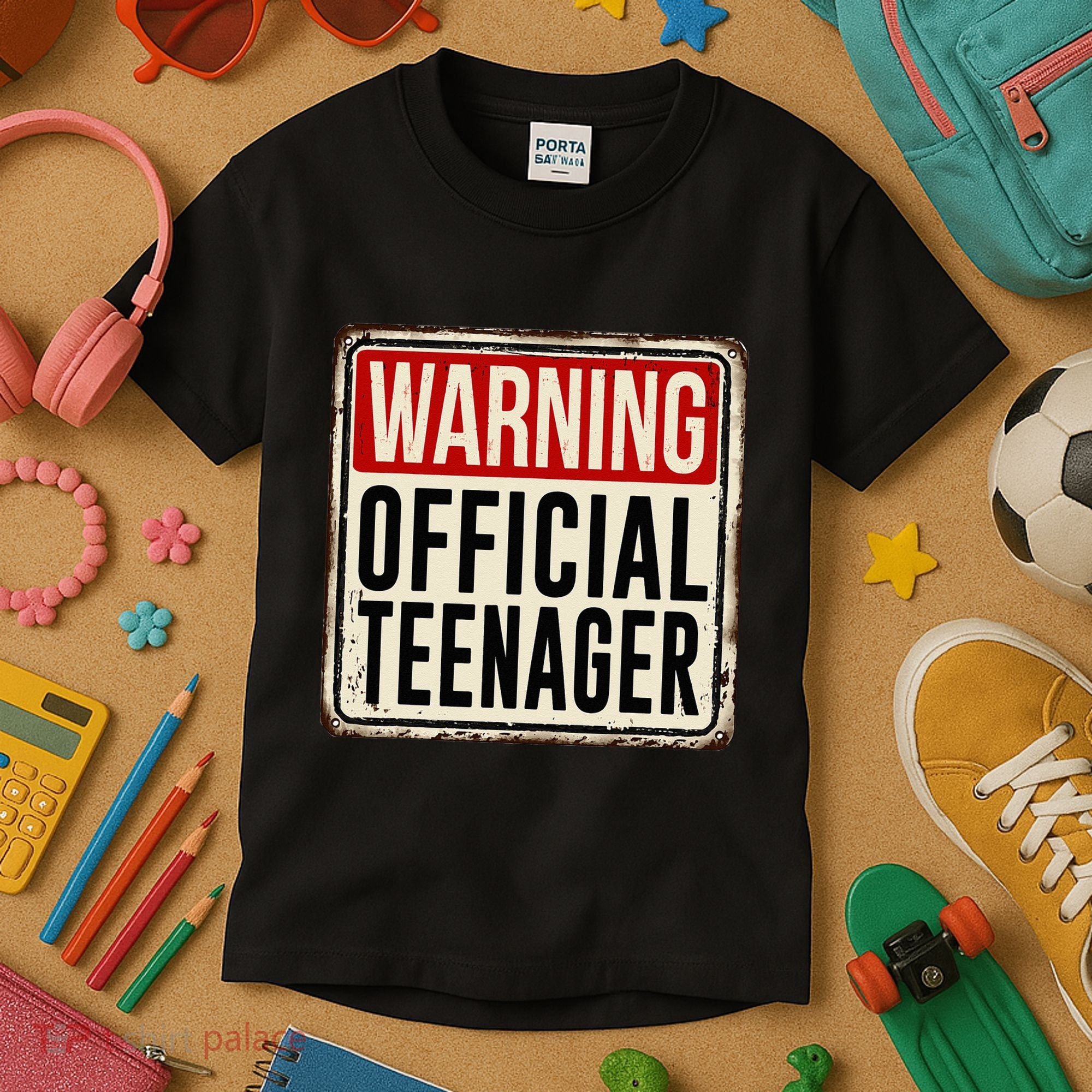 Teenager 13th Birthday Gift 13 Year Old Kids T-Shirt