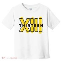 Teenager, 13th Birthday Officially XIII Toddler T-Shirt thumb 0