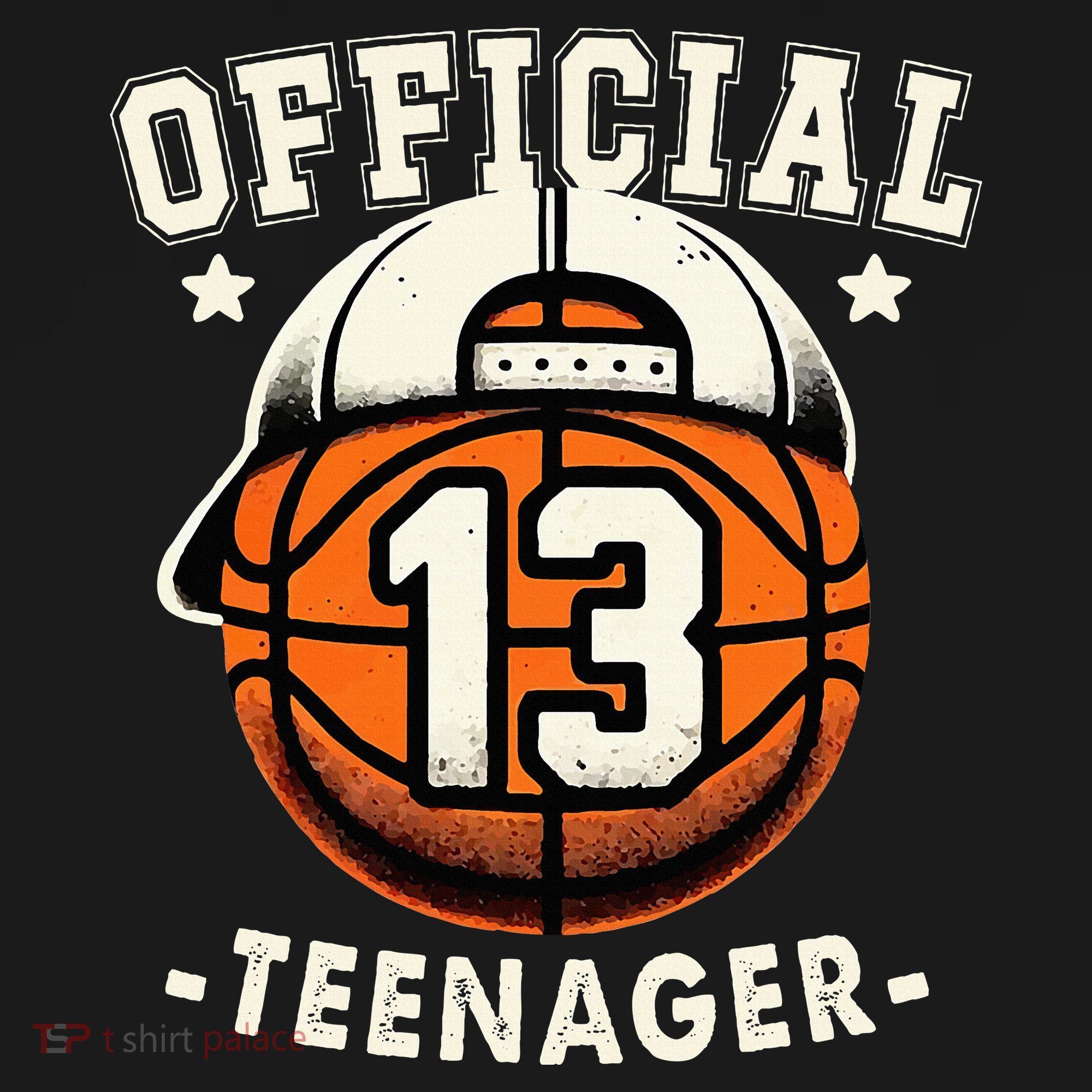 Teenager 13th Birthday 13 Year Boy Basketball Bday Women's Tank Top