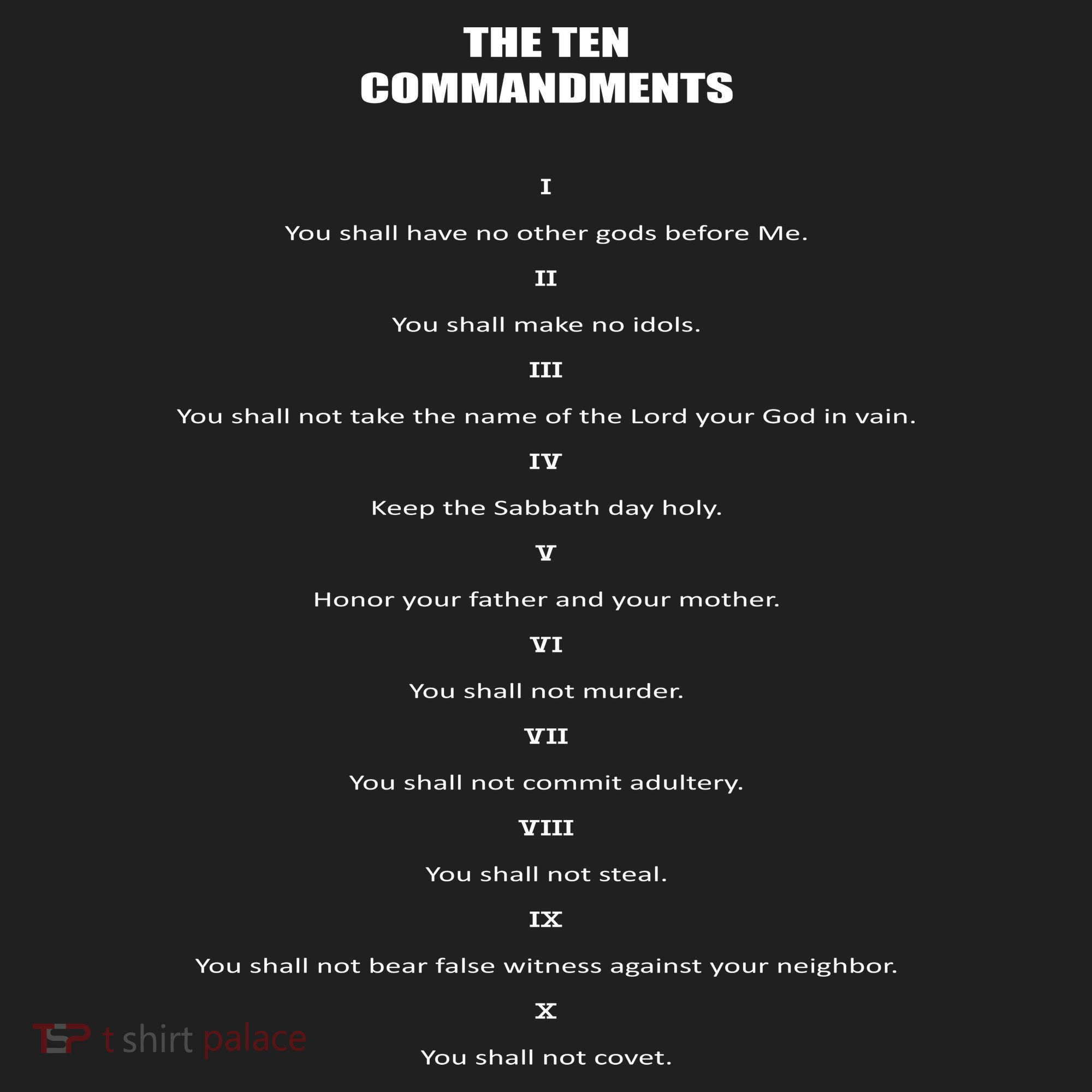 The 10 Commandments Beanie