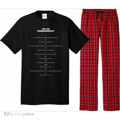 The 10 Commandments Pajama Set