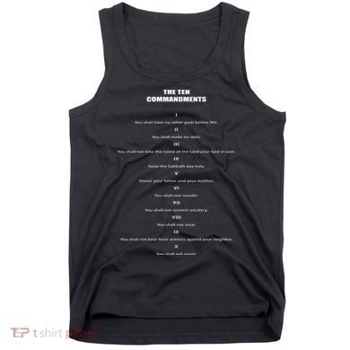 The 10 Commandments Tank Top