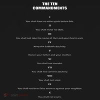 The 10 Commandments Visor thumb 3