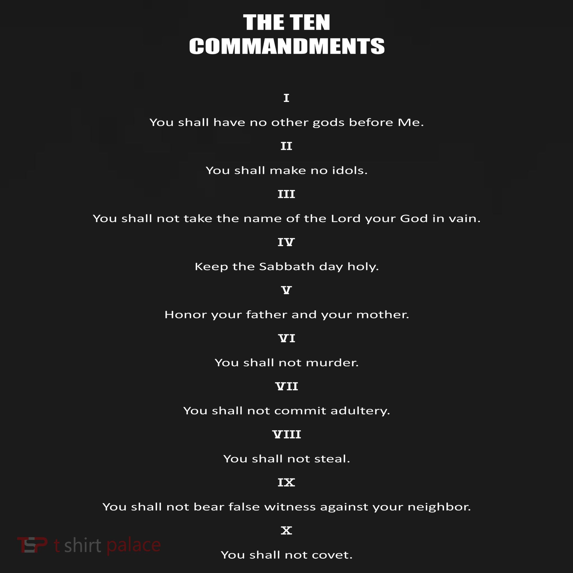The 10 Commandments Kids Sweatshirt
