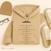 The 10 Commandments Hoodie thumb 4