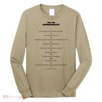 The 10 Commandments Long Sleeve Shirt thumb 0