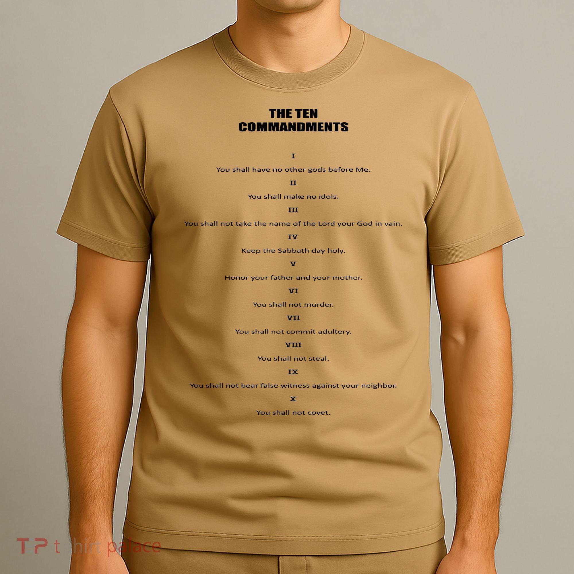 The 10 Commandments T-Shirt