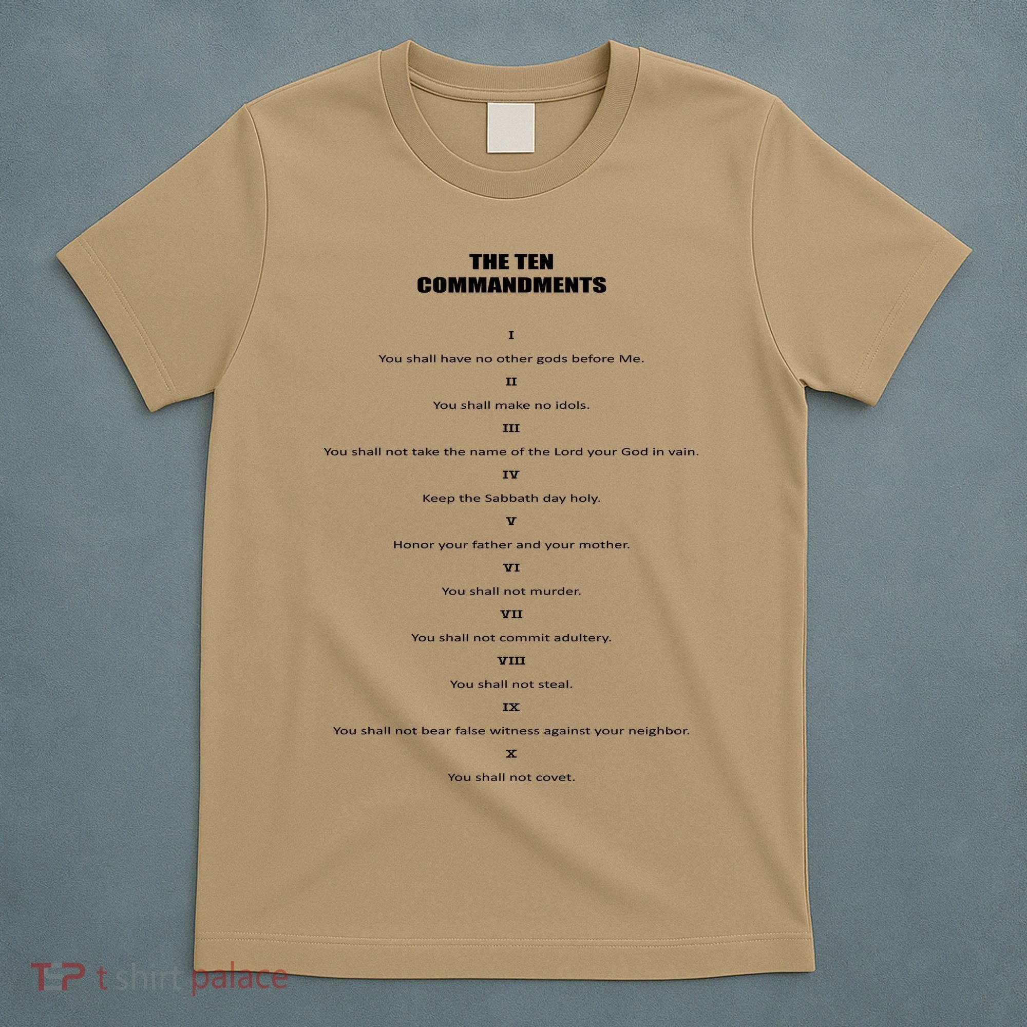 The 10 Commandments T-Shirt
