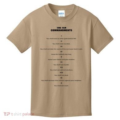 The 10 Commandments Kids T-Shirt