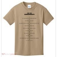 The 10 Commandments Kids T-Shirt thumb 0
