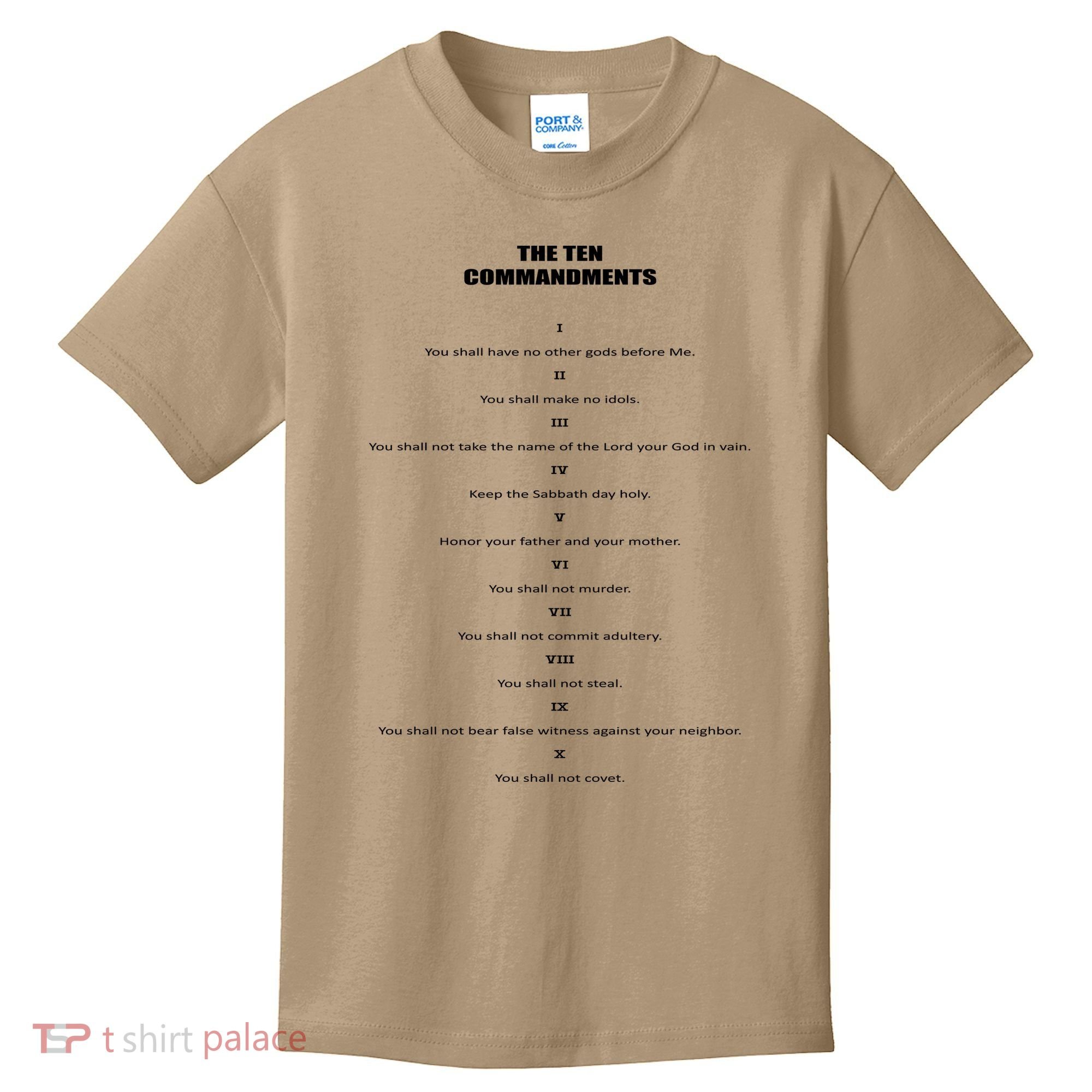 The 10 Commandments Kids T-Shirt