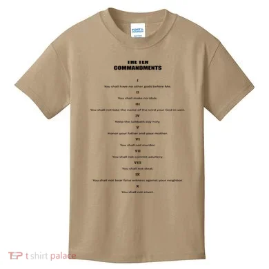 The 10 Commandments Kids T-Shirt