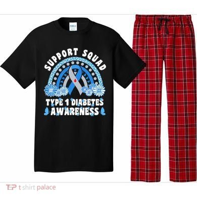 Type 1 Diabetes T1D Support Squad Pajama Set