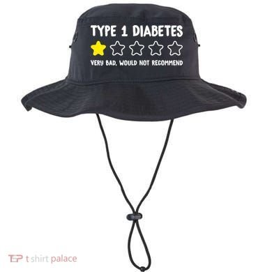 Type 1 Diabetes T1D One Star Rating Funny Awareness Bucket Hat