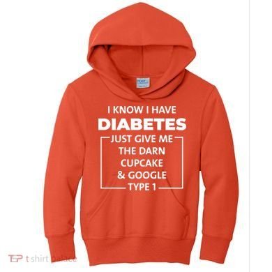 Type 1 Diabetes Kids Hoodie