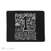 Typography 1st Grade Team Student Teacher Mousepad thumb 0