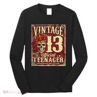 Teenager 13th Limited Edition 2009 13th Birthday Long Sleeve Shirt thumb 0