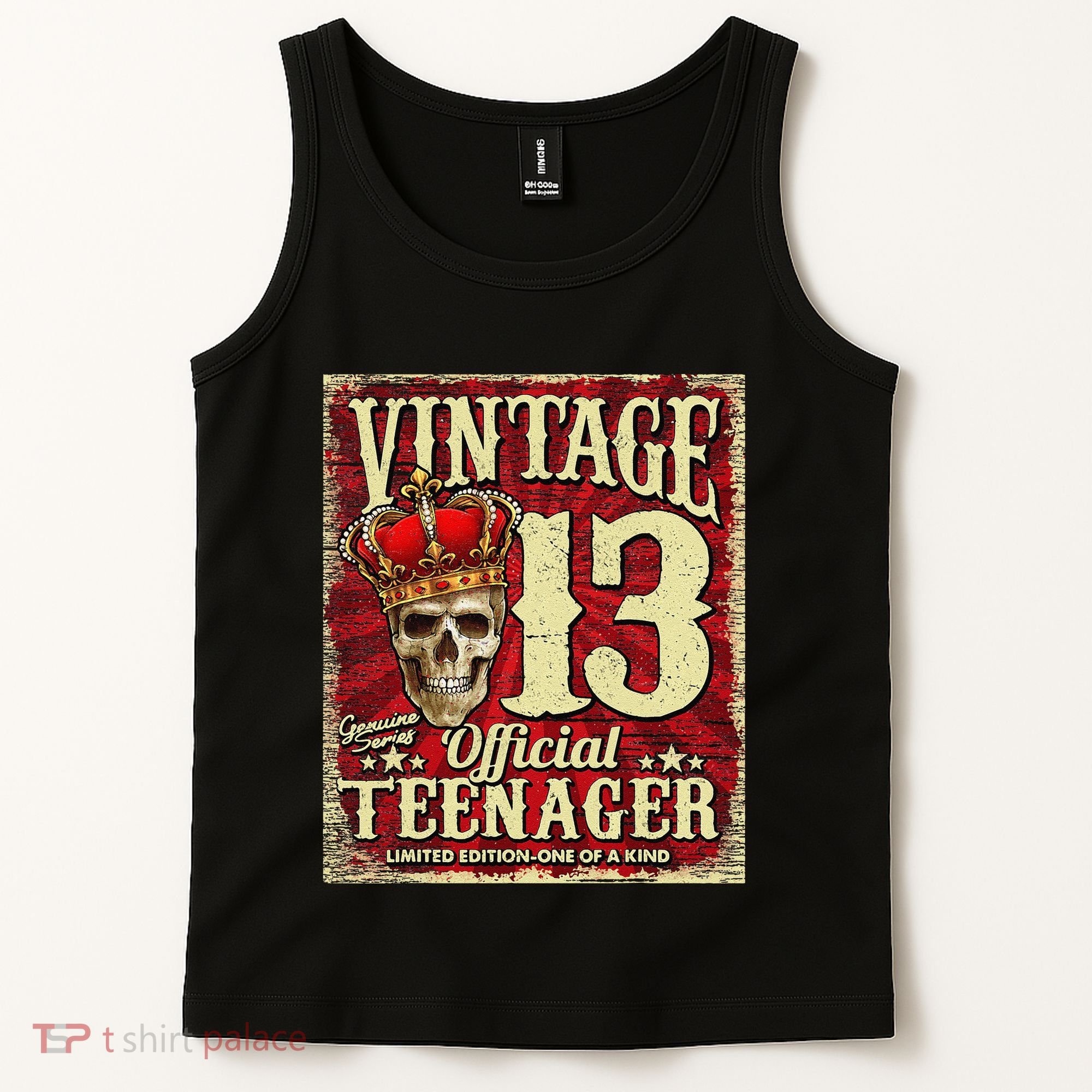 Teenager 13th Limited Edition 2009 13th Birthday Tank Top
