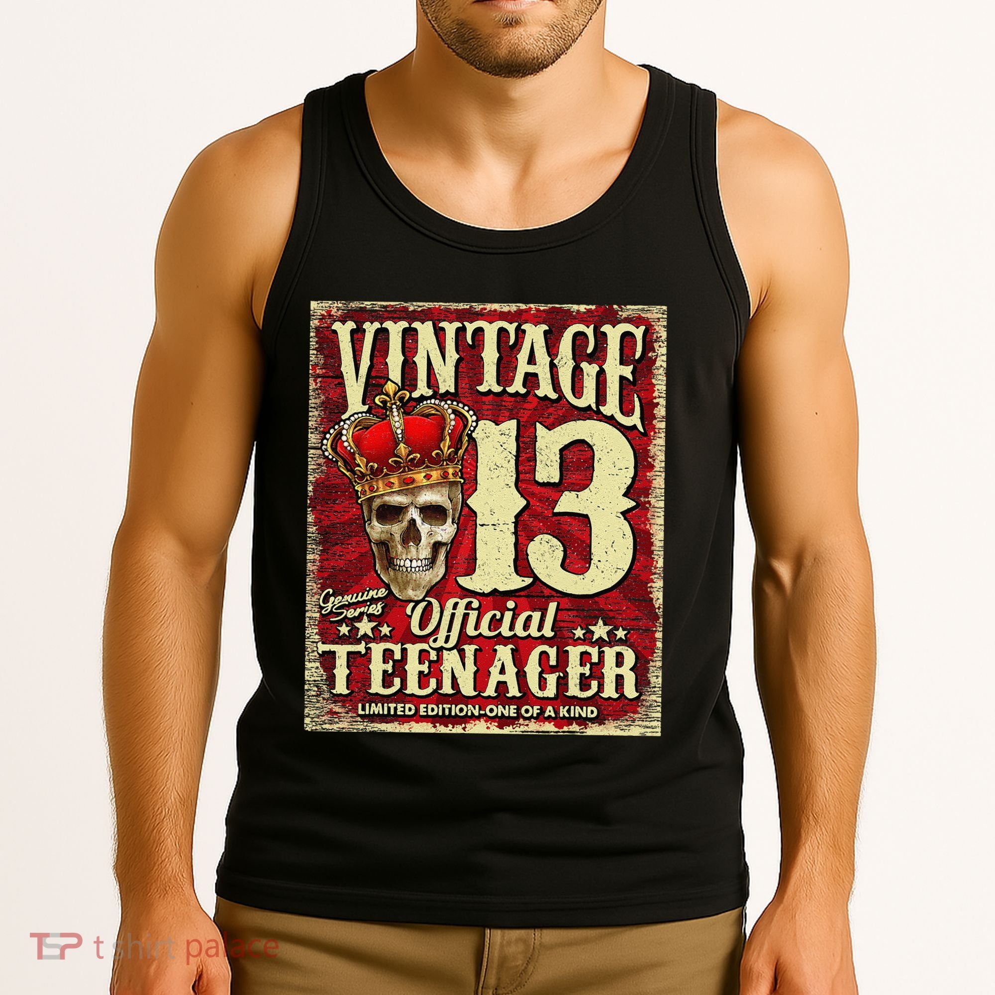 Teenager 13th Limited Edition 2009 13th Birthday Tank Top