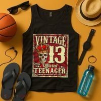 Teenager 13th Limited Edition 2009 13th Birthday Tank Top thumb 4