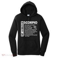 Top 10 Rules Of Scorpio October November Birthday Gift Women's Hoodie thumb 0