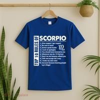 Top 10 Rules Of Scorpio October November Birthday Gift T-Shirt thumb 2