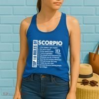 Top 10 Rules Of Scorpio October November Birthday Gift Women's Tank Top thumb 2