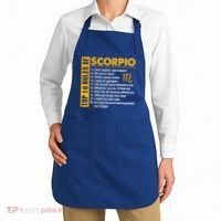 Top 10 Rules Of Scorpio October November Birthday Gift Apron thumb 2