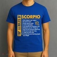 Top 10 Rules Of Scorpio October November Birthday Gift T-Shirt thumb 3