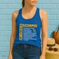 Top 10 Rules Of Scorpio October November Birthday Gift Women's Tank Top thumb 2