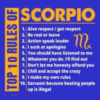 Top 10 Rules Of Scorpio October November Birthday Gift Women's Long Sleeve Shirt thumb 2