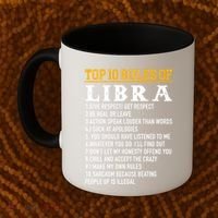 Top 10 Rules Of Libra September 23 October 22 Birthday Gift Coffee Mug thumb 2