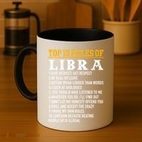 Top 10 Rules Of Libra September 23 October 22 Birthday Gift Coffee Mug thumb 4