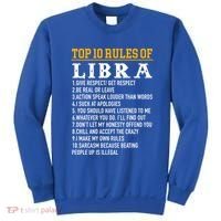Top 10 Rules Of Libra September 23 October 22 Birthday Gift Sweatshirt thumb 0