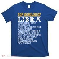 Top 10 Rules Of Libra September 23 October 22 Birthday Gift T-Shirt thumb 0