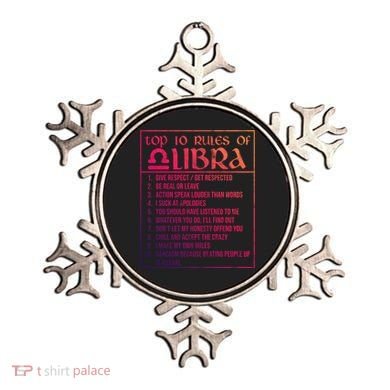 Top 10 Rules Libra Zodiac Sign September October Birthday Meaningful Gift Ornament