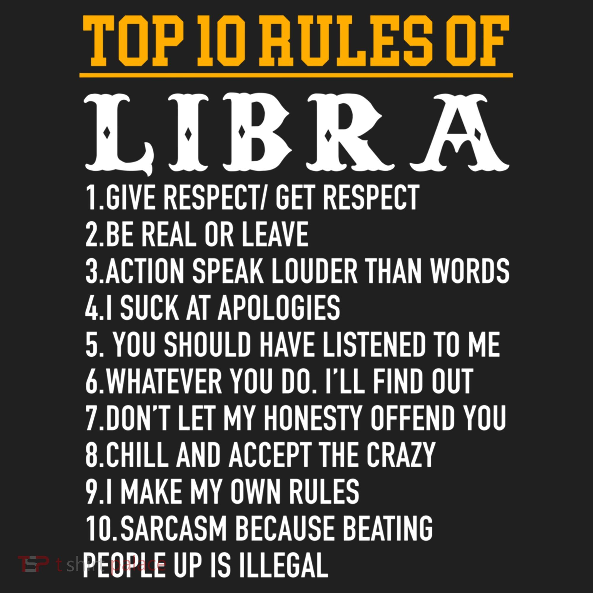Top 10 Rules Of Libra September 23 October 22 Birthday Cool Gift Beanie