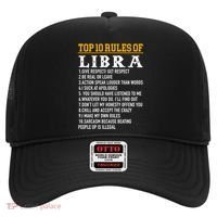 Top 10 Rules Of Libra September 23 October 22 Birthday Cool Gift Hat thumb 0