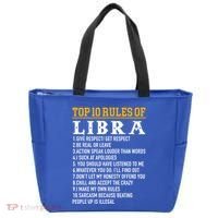 Top 10 Rules Of Libra September 23 October 22 Birthday Cool Gift Tote Bag thumb 0