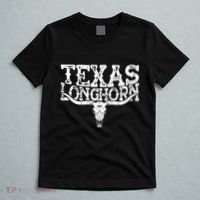 Texas 1845 Vintage Longhorn Cowboy And Rodeo Fan T-Shirt thumb 5