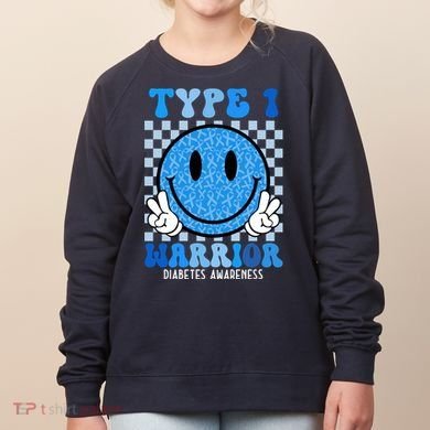 Type 1 Warrior Diabetes Awareness Women's Sweatshirt