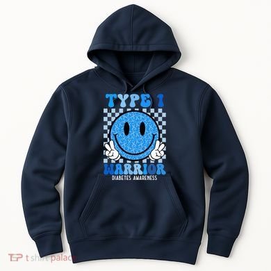 Type 1 Warrior Diabetes Awareness Hoodie