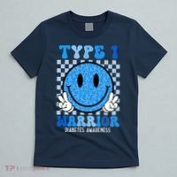 Type 1 Warrior Diabetes Awareness T-Shirt thumb 5