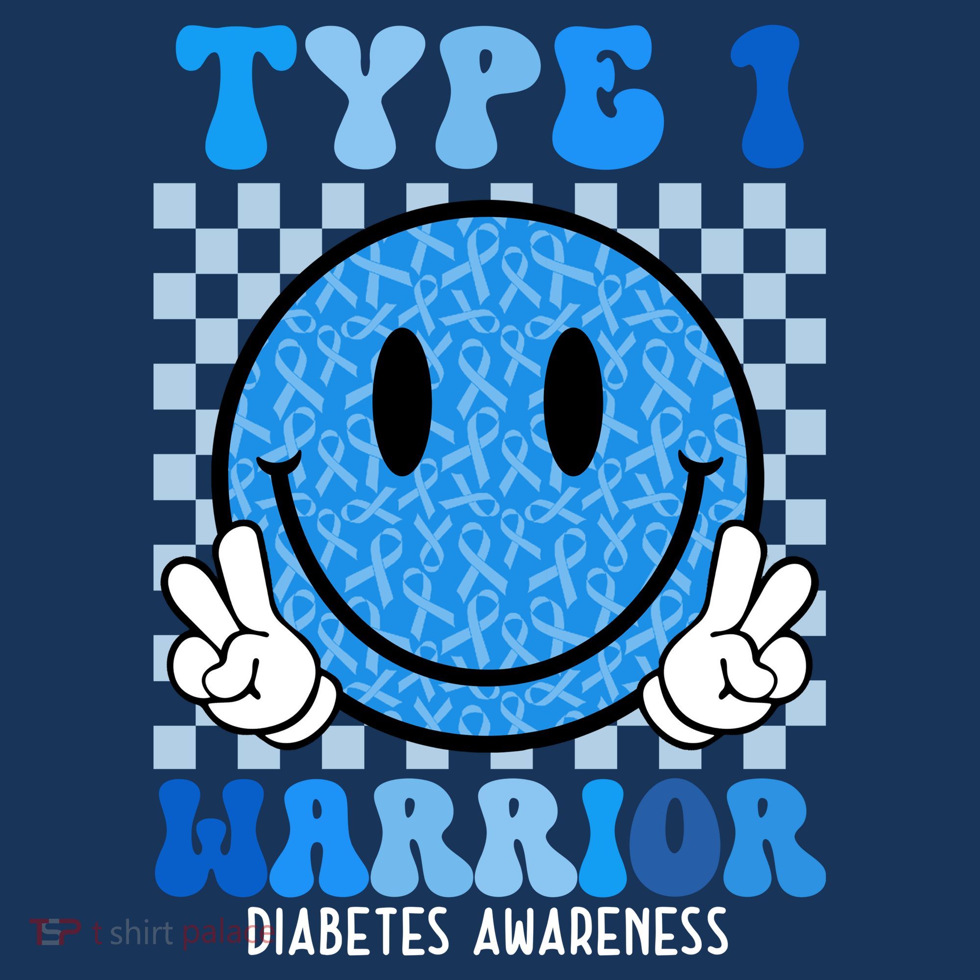 Type 1 Warrior Diabetes Awareness T-Shirt