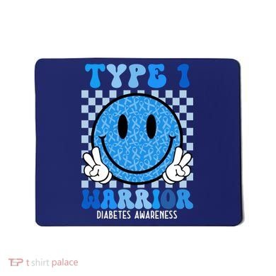 Type 1 Warrior Diabetes Awareness Mousepad