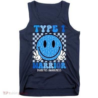 Type 1 Warrior Diabetes Awareness Tank Top